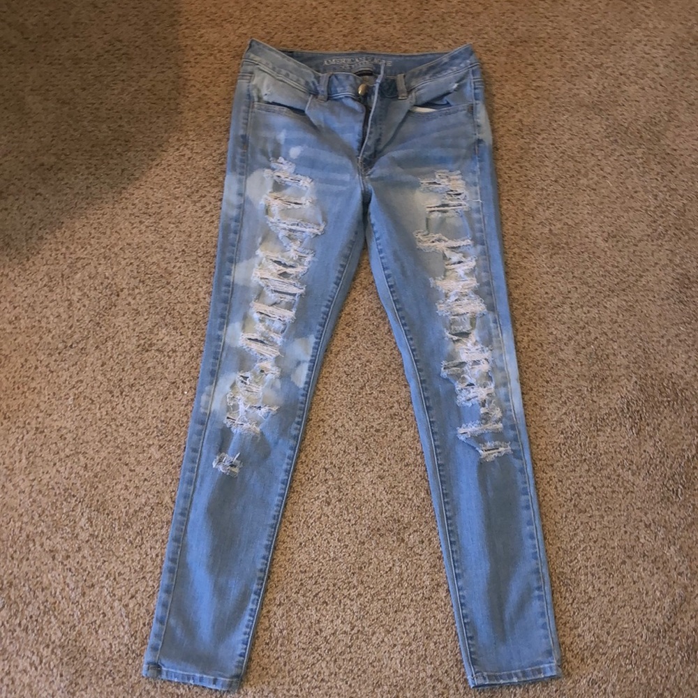 American eagle super stretch skinny jeans